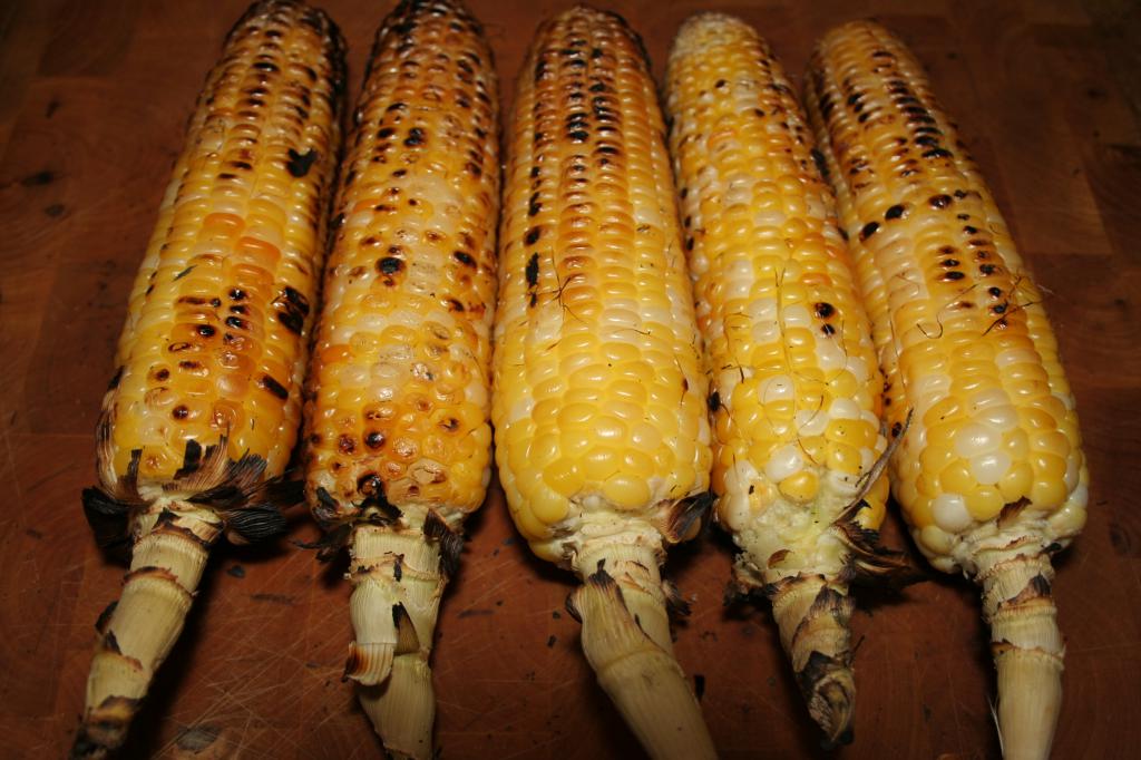 кукуруза на костре