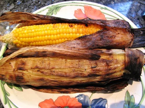 рецепт кукуруза на костре